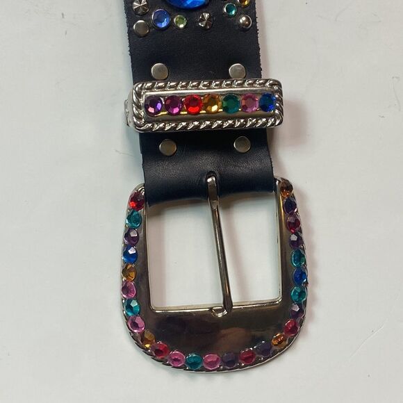 Cowboy C 1989 Alamo Design R Rhinestone  Unixes Belt One Size main image 11
